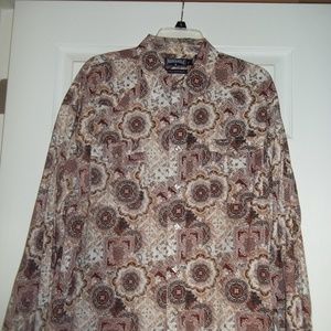 Men's Panhandle Western Shirt XL